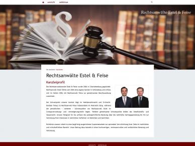 Webseiten für Rechtsanwälte erstellen